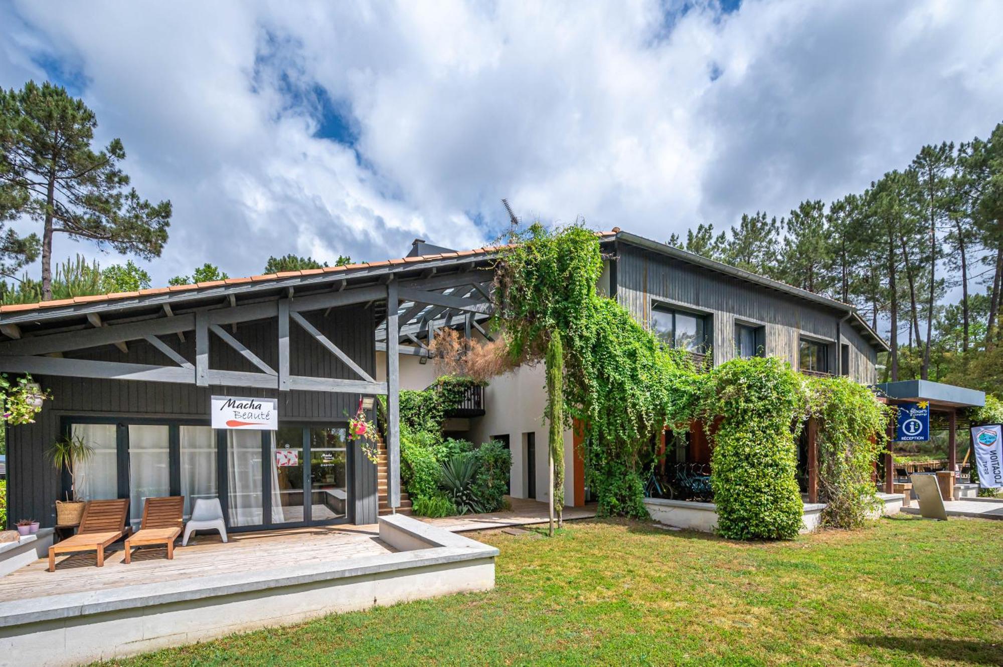 Camping-Village Vacances Les Deux Etangs Seignosse Exterior foto