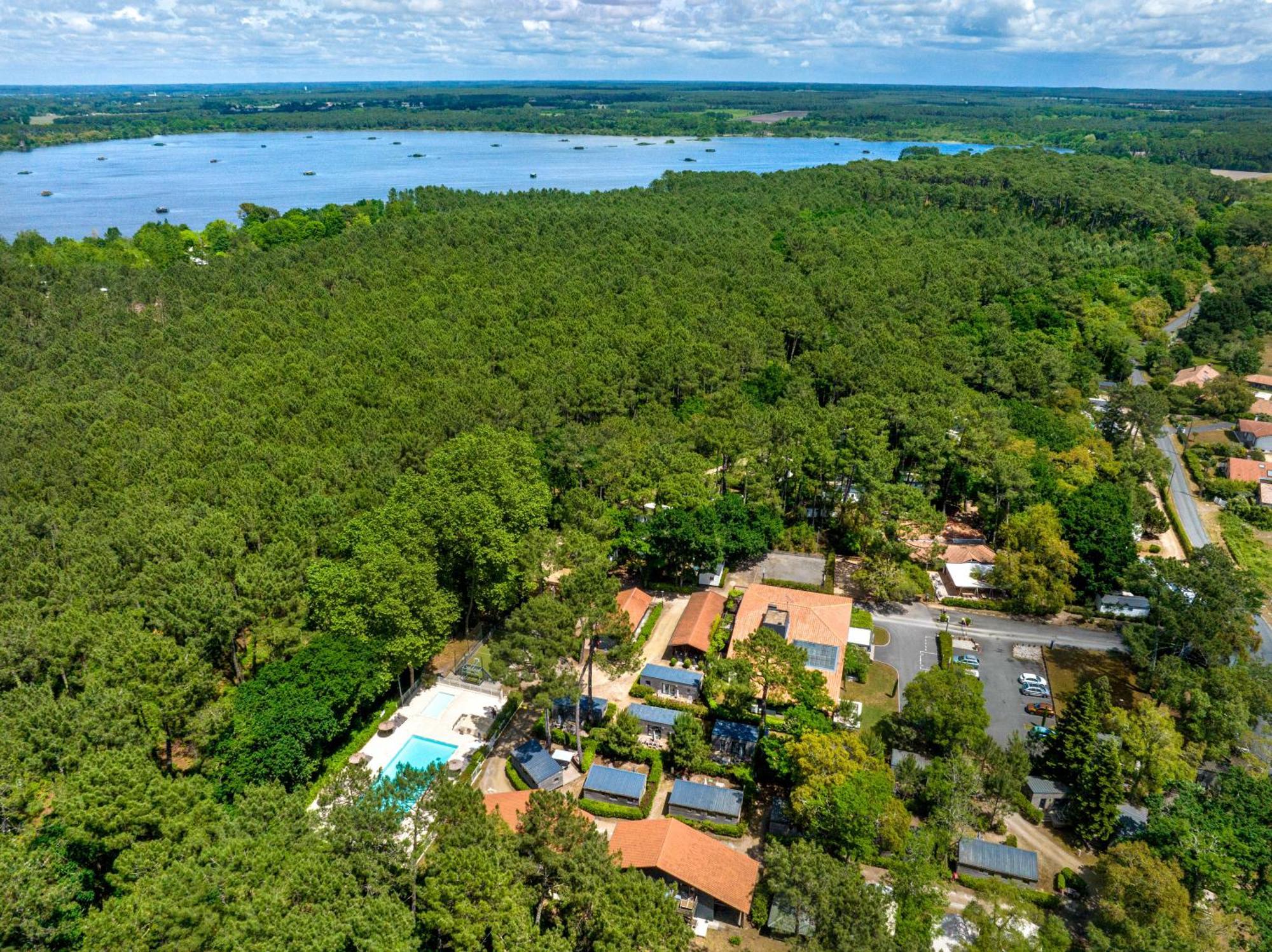 Camping-Village Vacances Les Deux Etangs Seignosse Exterior foto
