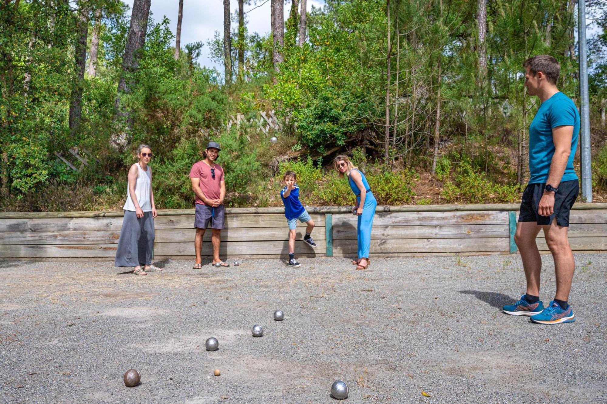 Camping-Village Vacances Les Deux Etangs Seignosse Exterior foto